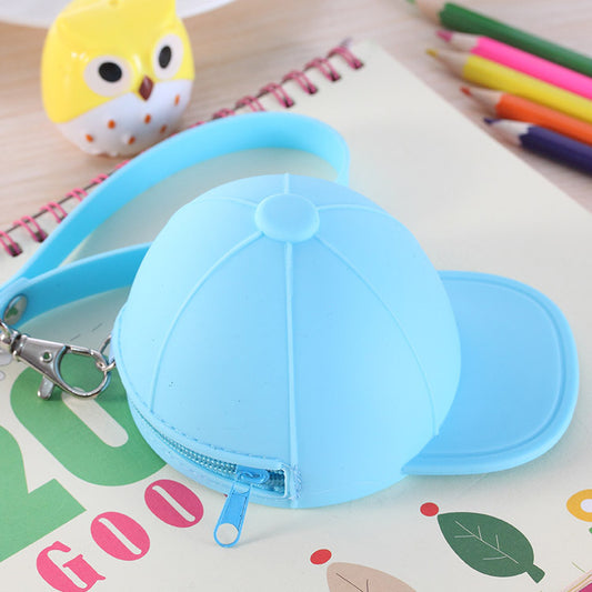 Baby Lane Cute Silicone Coin Purse – Candy Color Hat for Kids
