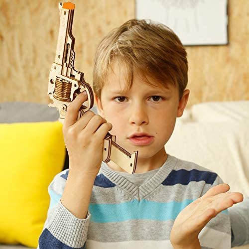 Baby Lane Robotime Building Kit: Gun Blocks Model Toy Gift for Kids