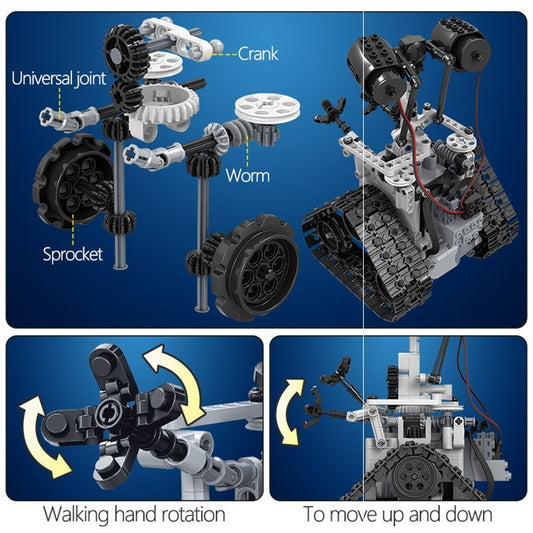 Baby Lane Electric Robot Building Blocks: Interactive Toy for Boys