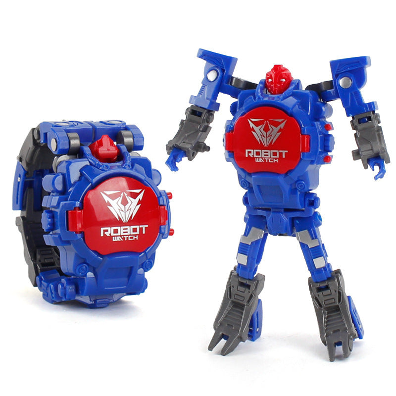Baby Lane Deformation Robot Electronic Watch: King Kong Toy Fun!