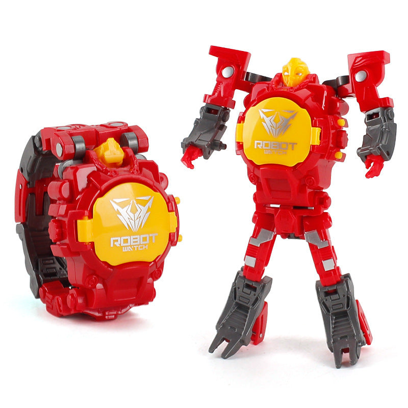 Baby Lane Deformation Robot Electronic Watch: King Kong Toy Fun!