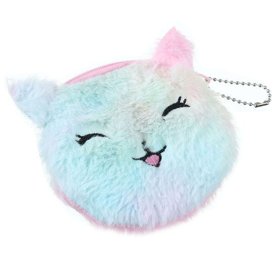 Baby Lane Kids' Cat Plush Wallet – Fun Cartoon Style for Children