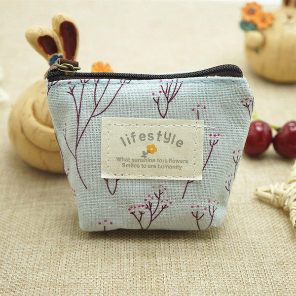 Baby Lane Cute Zakka Zero Purse – Korean Cartoon Print Coin Bag for Kids!