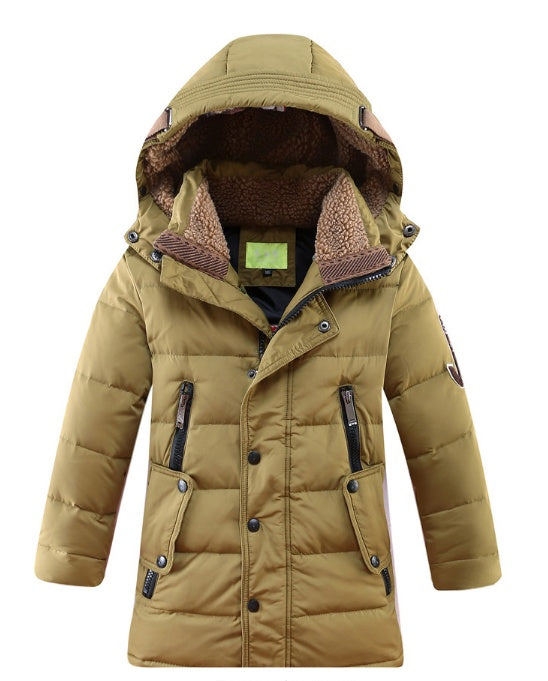 Babylane -30°C Duck Down Winter Jackets for Kids | Ultra-Warm Outerwear for Big Boys