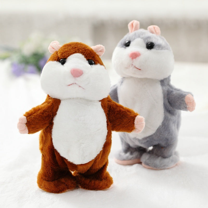 Babylane Interactive Talking Hamster | 16CM Christmas Plush Toy for Kids