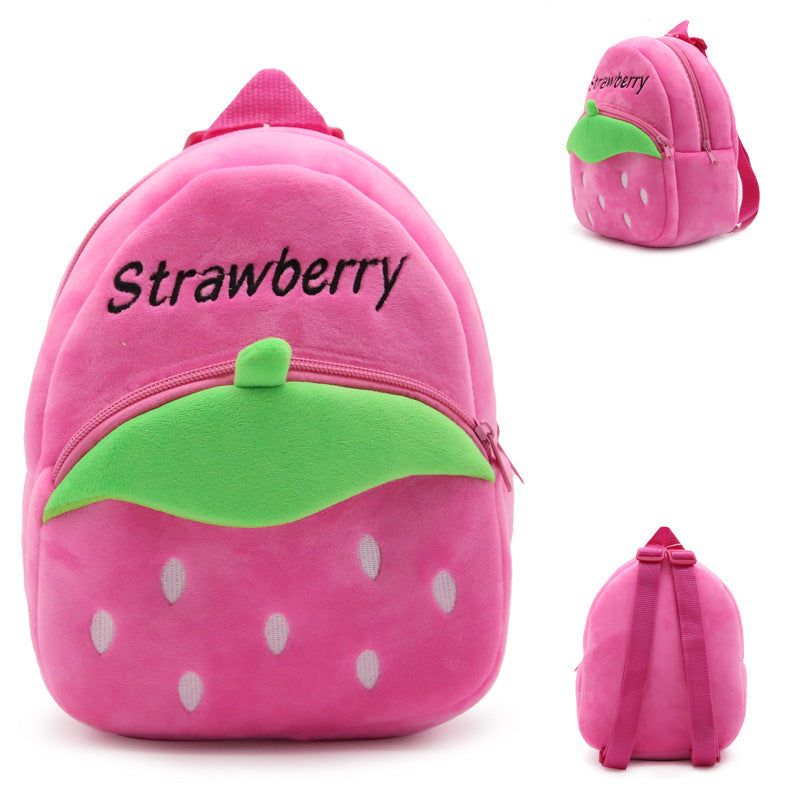 Baby Lane Children's Strawberry Backpack – Stylish and Fun for Nursery!
