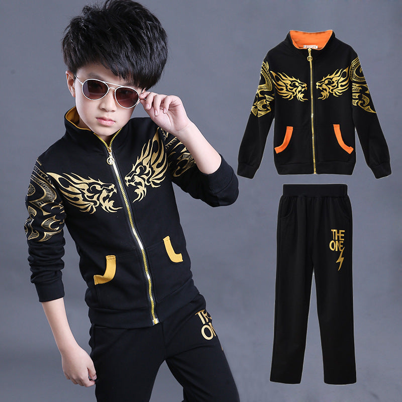 Babylane Kids' Sweatshirt and Jacket Set: Perfect Sports Suit for Boys