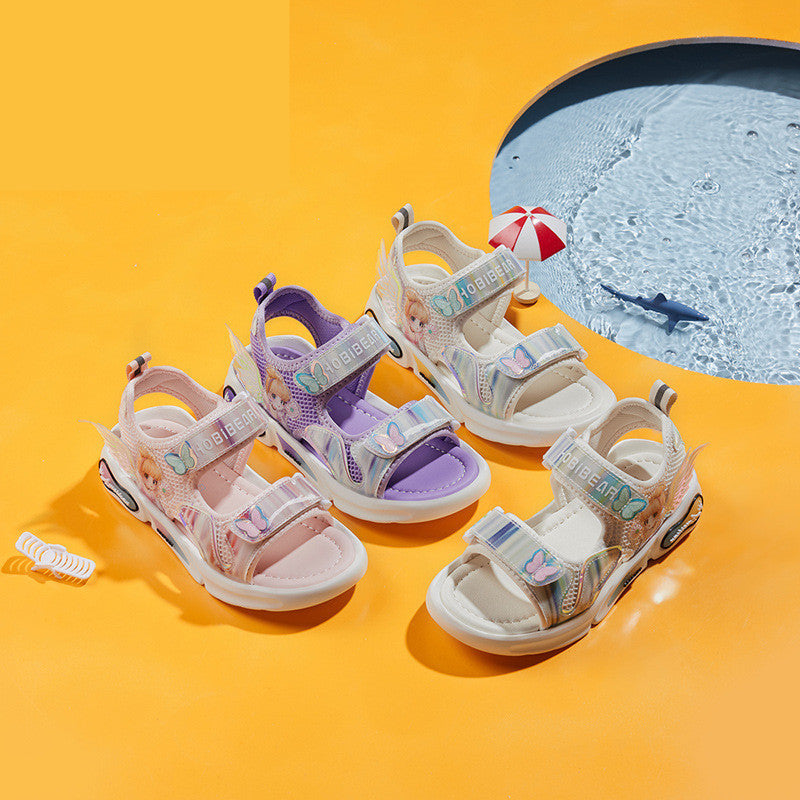 Baby Lane Sunshine Princess Sandals – Adorable Harpy Bear Kids' Shoes