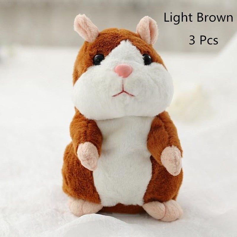 Babylane Little Talking Hamster | 15CM Plush Toy for Kids