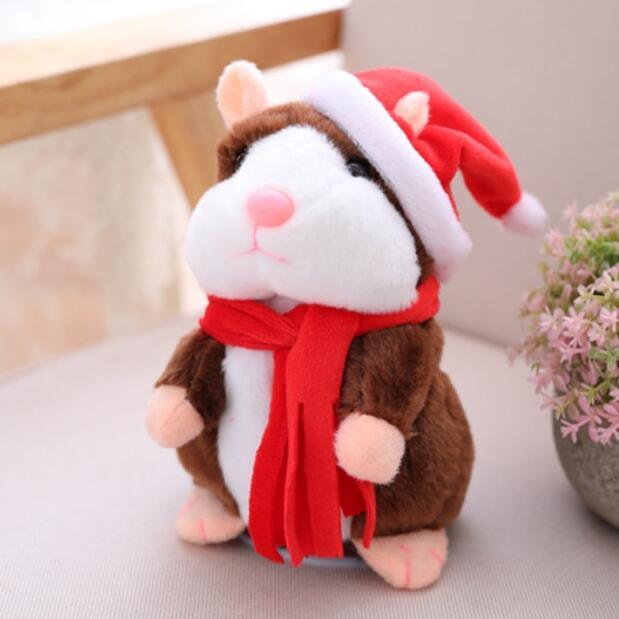 Babylane Interactive Talking Hamster | 16CM Christmas Plush Toy for Kids