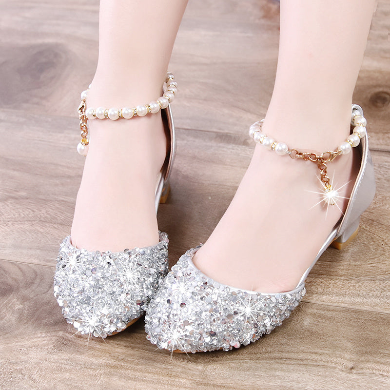 Baby Lane: Trendy High Heels for Kids – Little Girl Crystal Dress Shoes