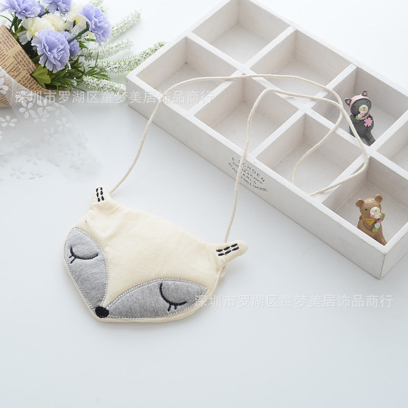 Baby Lane New Cartoon Fox Satchel Purse – Perfect for Little Ones!