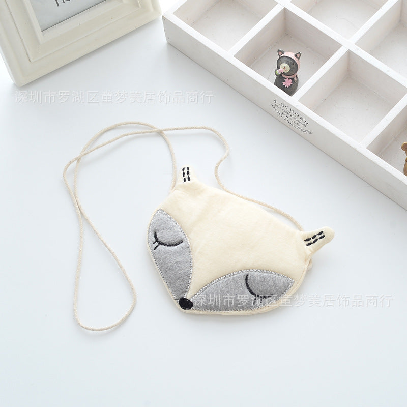 Baby Lane New Cartoon Fox Satchel Purse – Perfect for Little Ones!