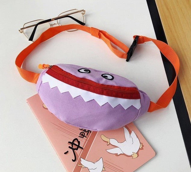 Baby Lane Cartoon Children's Canvas Crossbody Bag – Fun and Stylish!