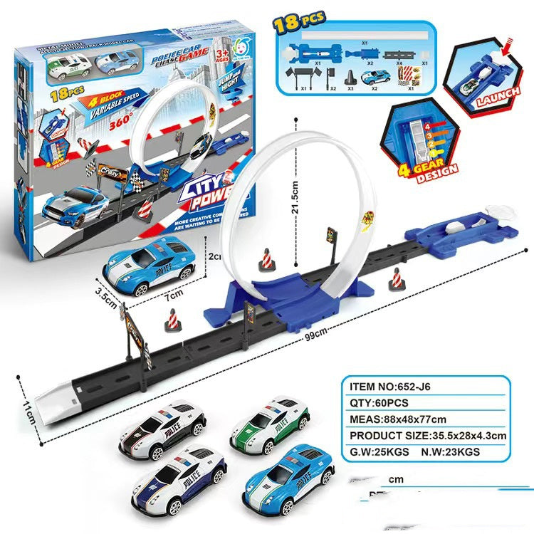 Babylane Boys' Alloy Catapult Car | Racing Track Toy for Kids' Fun