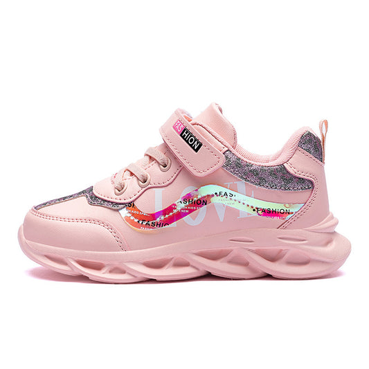 Baby Lane: Adorable Girls' Sports Shoes – Trendy Korean Style Design