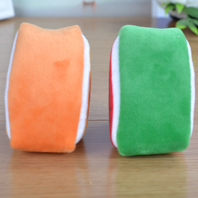 Baby Lane Cute Triangle Fruit Plush Wallet – Ideal for Coins and Keys