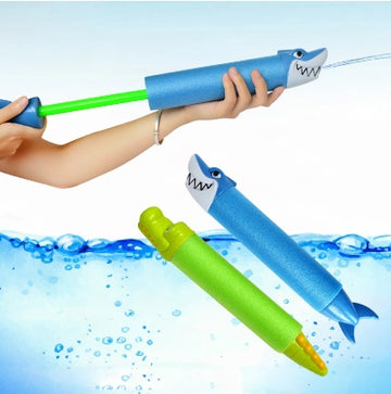Baby Lane 33cm Cartoon Shark Water Gun: Summer Pistol Blaster for Pool Fun