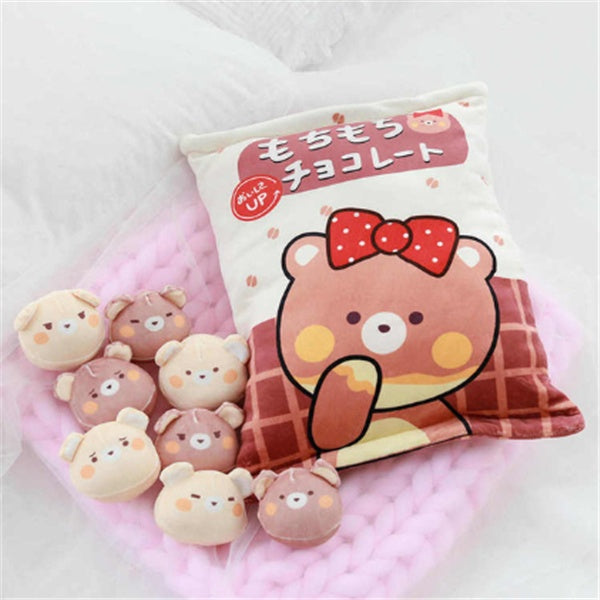 Babylane Large Plush Toys | Snack Bag Pillow for Playtime Fun