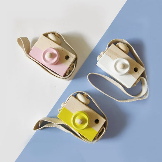 Baby Lane Cute Wooden Camera for Kids: Perfect for Imaginative Play