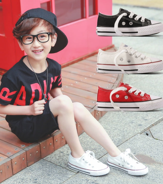 Baby Lane: Stylish Non-Slip Canvas Shoes – Perfect for Students