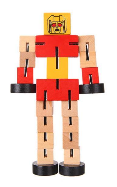 Baby Lane Wooden Robot Kits: DIY Toys for Imaginative Play