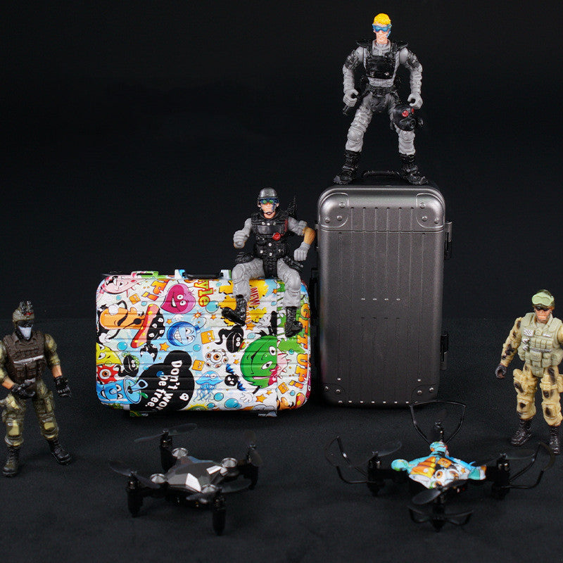 Baby Lane Remote Control Mini UAV – Luggage Box Design for Kids