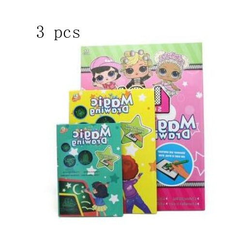 Babylane 3D Fluorescent Board for Kids | Fun Learning and Art Display