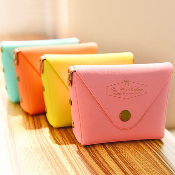 Baby Lane Macaron Coin Purse – Stylish Candy Color Key Case