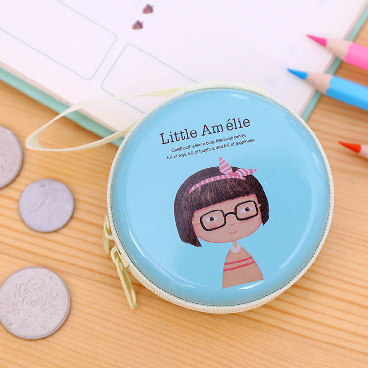 Baby Lane Korean Girl's Horse Wallet – Compact Earphone & Coin Bag!