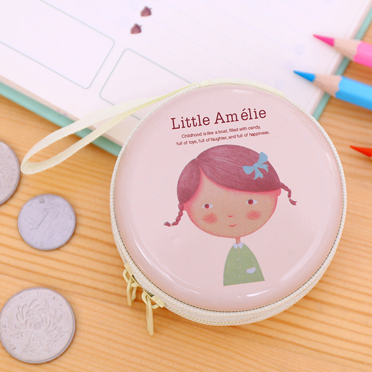 Baby Lane Korean Girl's Horse Wallet – Compact Earphone & Coin Bag!