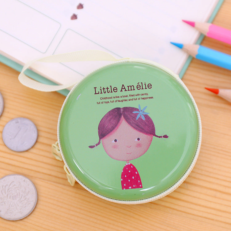 Baby Lane Korean Girl's Horse Wallet – Compact Earphone & Coin Bag!