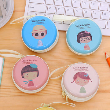 Baby Lane Korean Girl's Horse Wallet – Compact Earphone & Coin Bag!