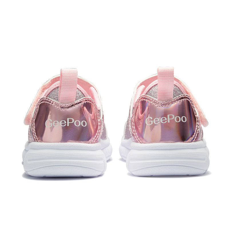 Baby Lane: Trendy Children's Square Mouth Shoes – Ideal for Active Girls