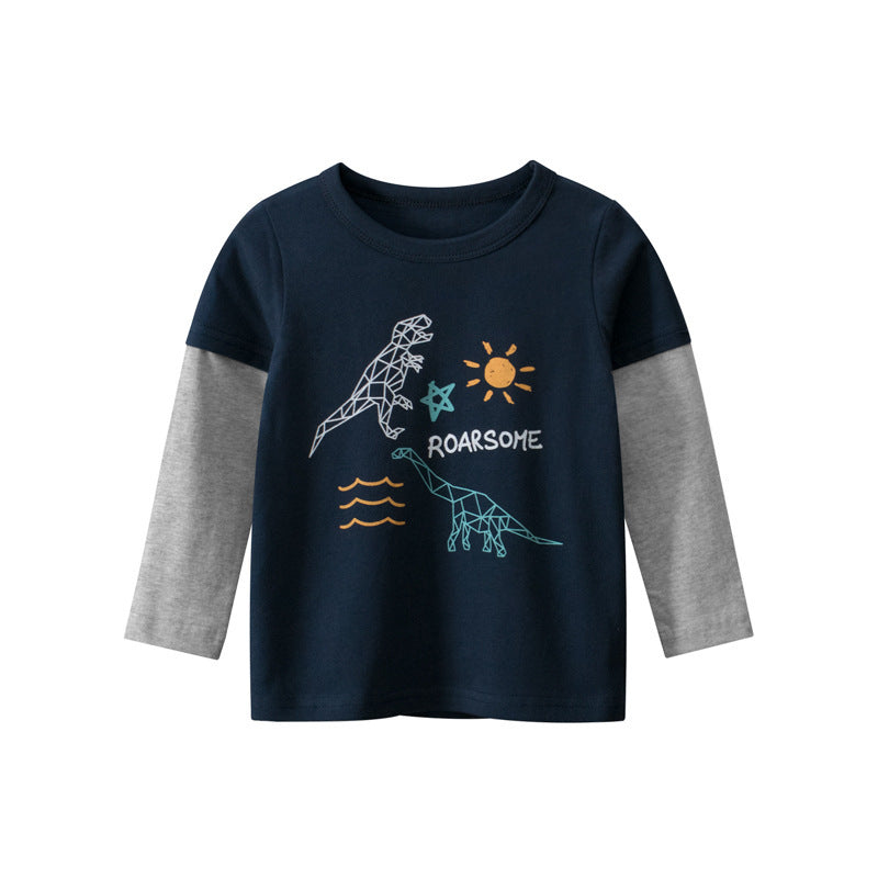 Babylane Boys' Long-Sleeved Bottoming Shirt: Perfect for Layering