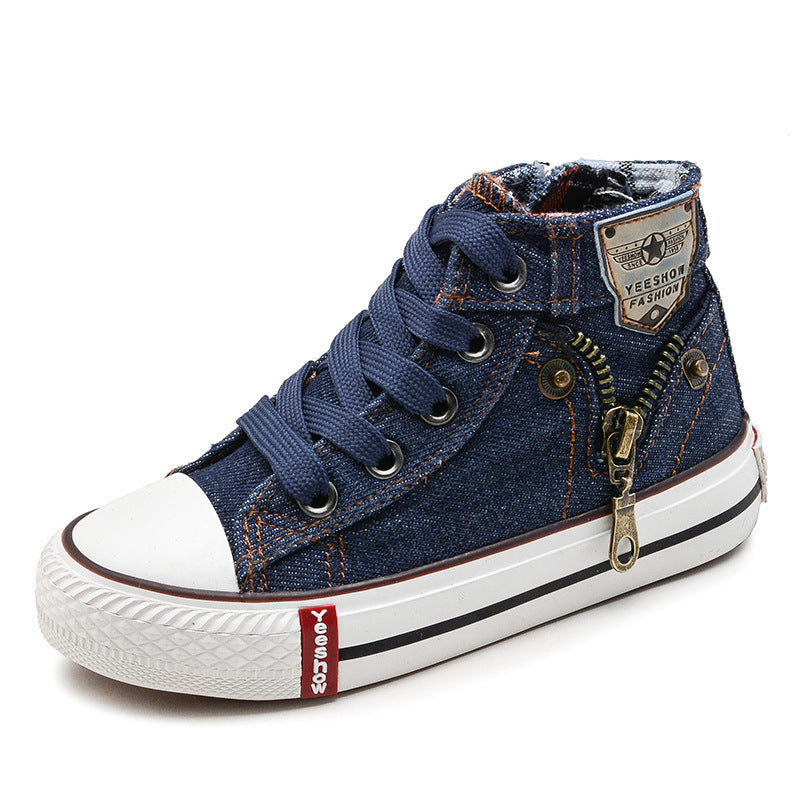 Babylane Kids' Spring Canvas Shoes | Wholesale Korean Tide Baby Footwear