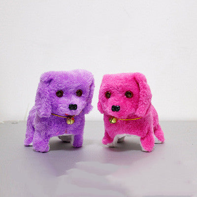 Baby Lane Teddy Robot Dog: Simulation Walking Puppy with Rope!