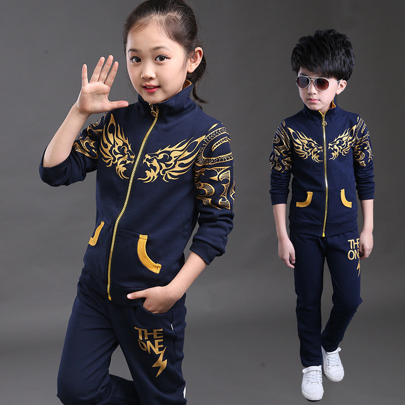 Babylane Kids' Sweatshirt and Jacket Set: Perfect Sports Suit for Boys