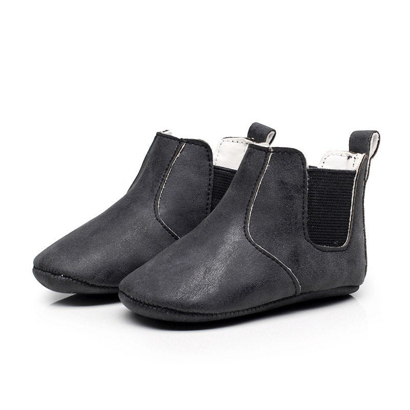 Baby Lane Elastic PU Shoes for Kids – Soft and Flexible for Toddlers!
