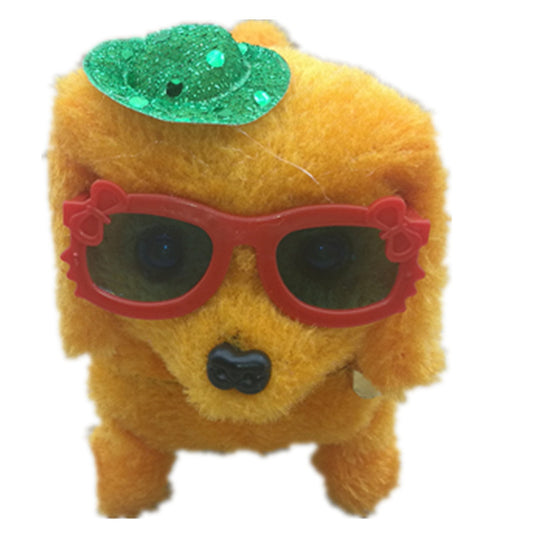Baby Lane Teddy Robot Dog: Simulation Walking Puppy with Rope!