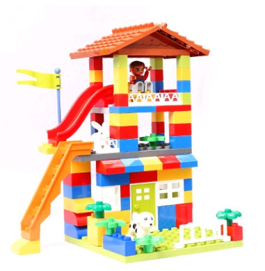 Baby Lane Children's Puzzle Blocks: Fun City Toys for Boys and Girls
