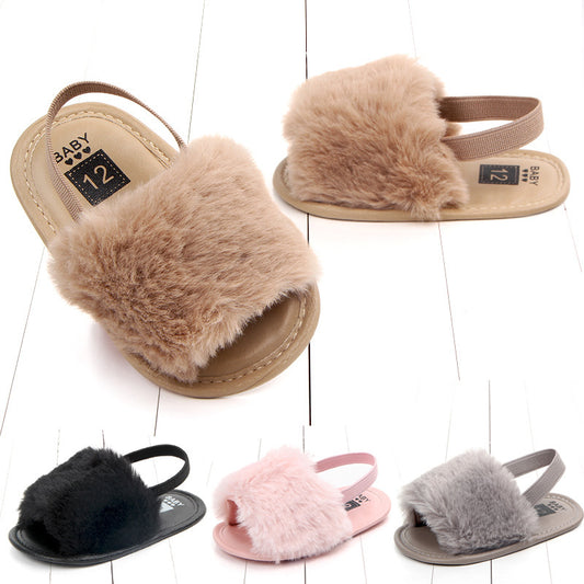 Baby Lane: Stylish and Comfortable Four-Color Baby Sandals for Little Feet