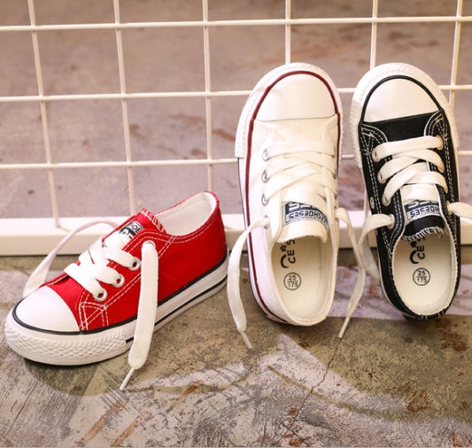 Baby Lane: Stylish Non-Slip Canvas Shoes – Perfect for Students