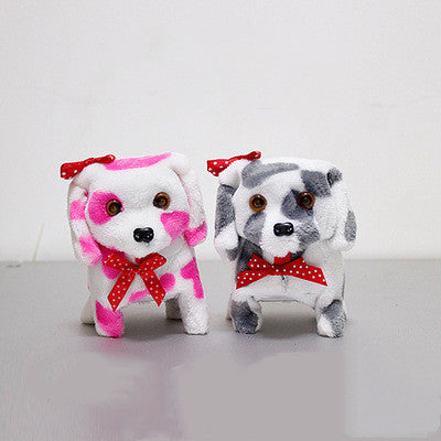 Baby Lane Teddy Robot Dog: Simulation Walking Puppy with Rope!