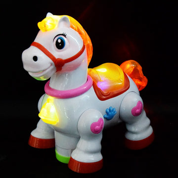 Baby Lane Educational Electric Horse Toy: Crawl, Dance, and Learn!