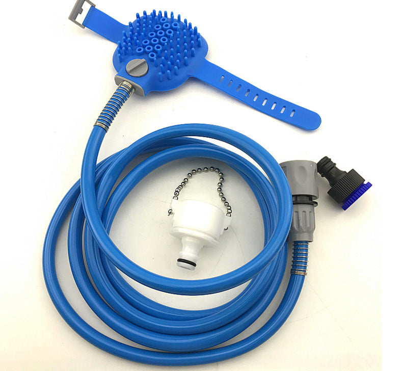 Baby Lane Water Pipe Spray Nozzle: Easy Bathing Tool for Dogs!
