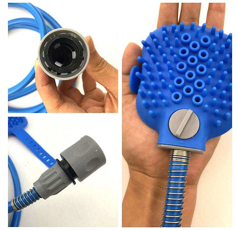 Baby Lane Water Pipe Spray Nozzle: Easy Bathing Tool for Dogs!