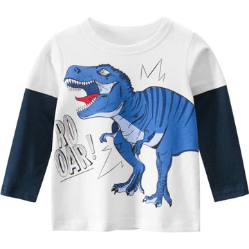 Babylane Baby Boy Cotton Long Sleeve T-Shirt: Stylish Comfort for Kids