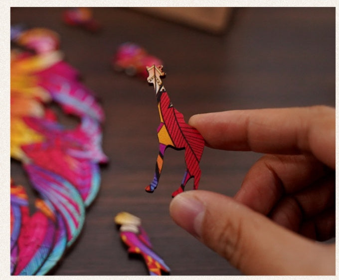 Baby Lane Wooden Animal Puzzles: Perfect DIY Christmas Gift for Kids