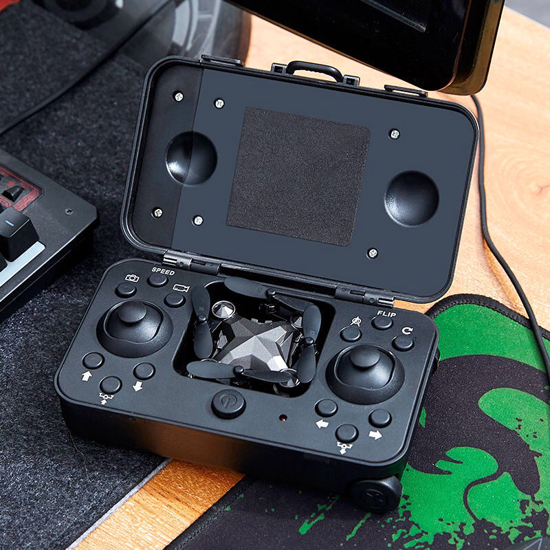 Baby Lane Mini Remote Control Suitcase Drone – Perfect for Trave